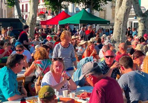 Le repas - Fête du Thon